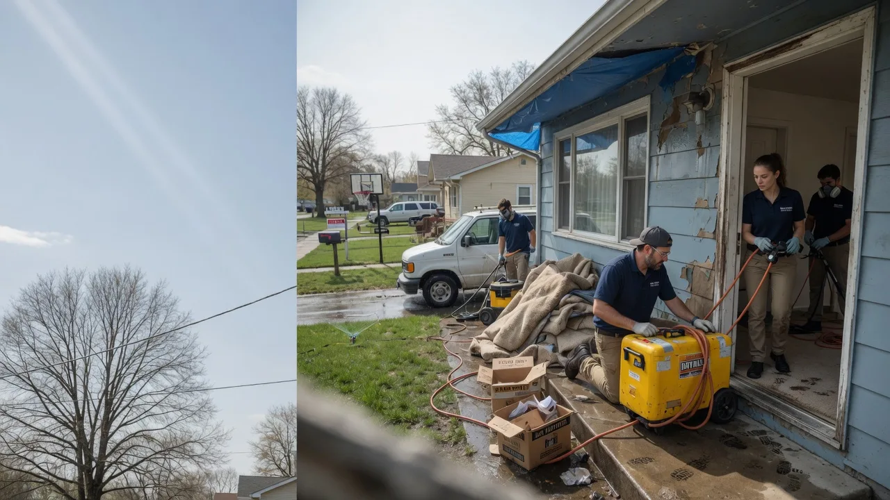 Basement Flood Cleanup in Bethany, LA near me